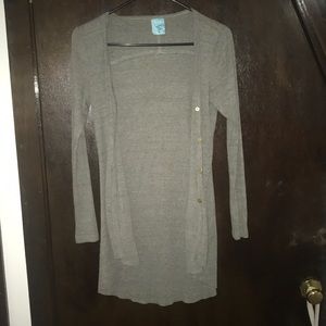 Grey cardigan light fabric! Perfect for spring!